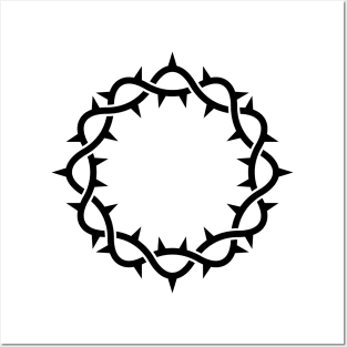 Crown of thorns of the Lord and Savior Jesus Christ. Posters and Art